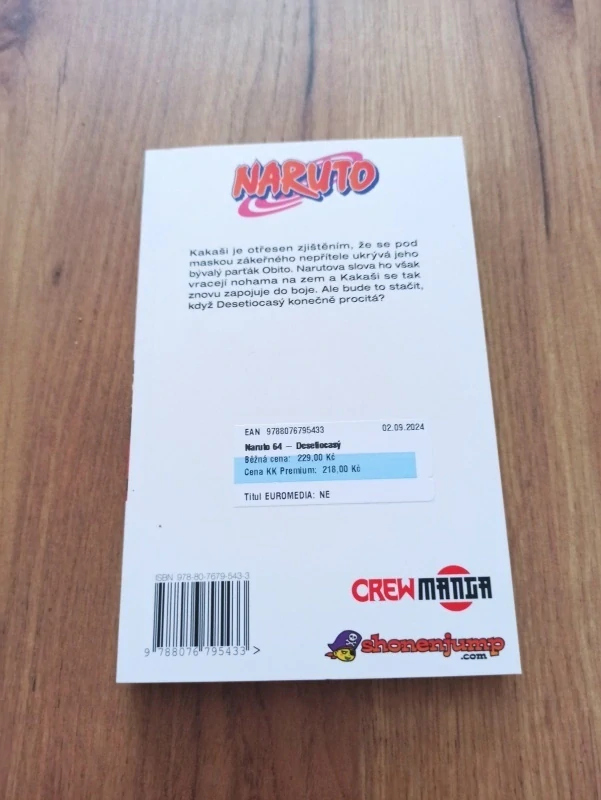 MASAŠI KIŠIMOTO - Naruto 64. - Desetiocasý