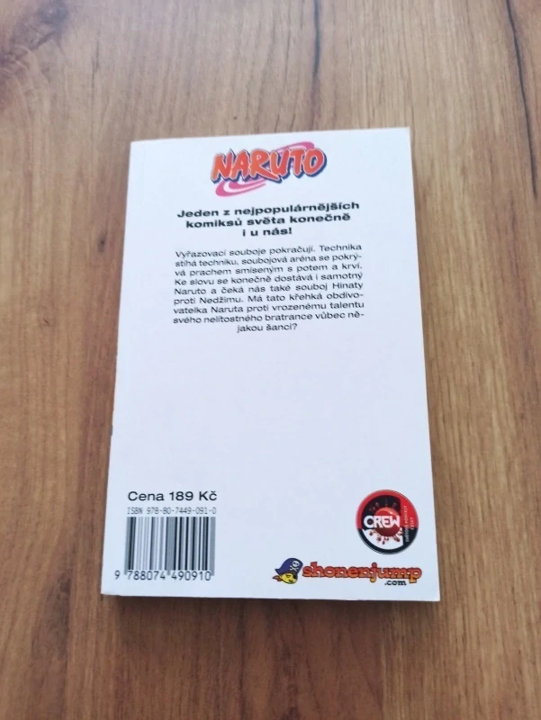 MASAŠI KIŠIMOTO - Naruto 9. - Nedži versus Hinata