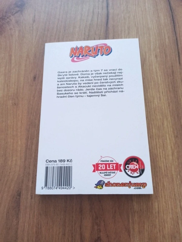MASAŠI KIŠIMOTO - Naruto 32. - Výprava za Sasukem