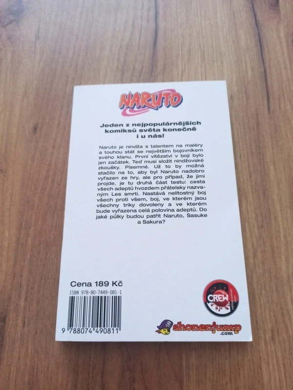 MASAŠI KIŠIMOTO - Naruto 6. - Sakuřino rozhodnutí