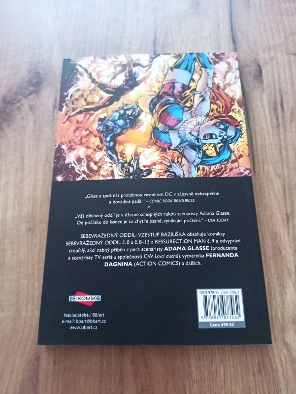 ADAM GLASS, DAN ABNETT, ANDY LANNING - Sebevražedný oddíl 2. - Vzestup Baziliška