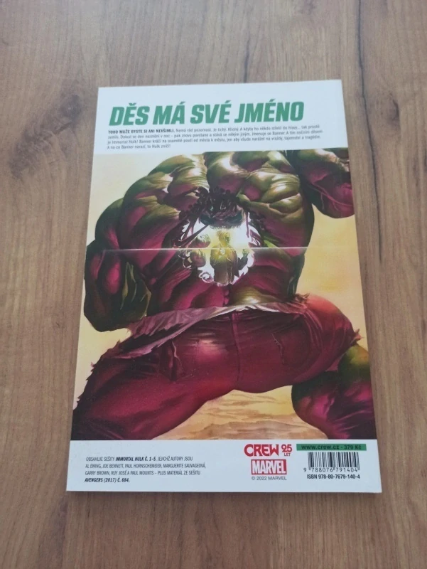 AL EWING, JIM ZUB, MARK WAID - Immortal Hulk 1. - Nebo je obojím?