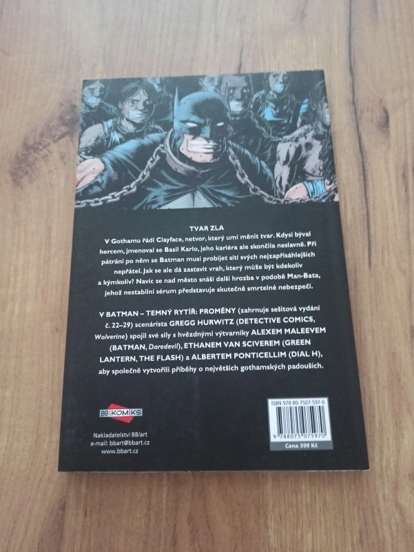 GREGG HURWITZ - Batman: Temný rytíř 4. - Proměny