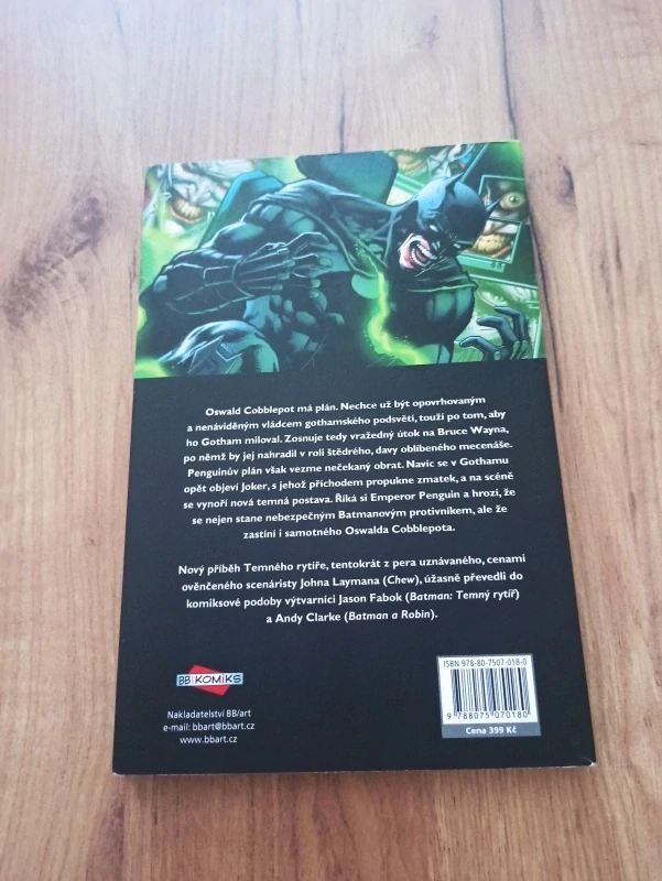 JOHN LAYMAN - Batman: Detective Comics 3. - Imperátor Penguin
