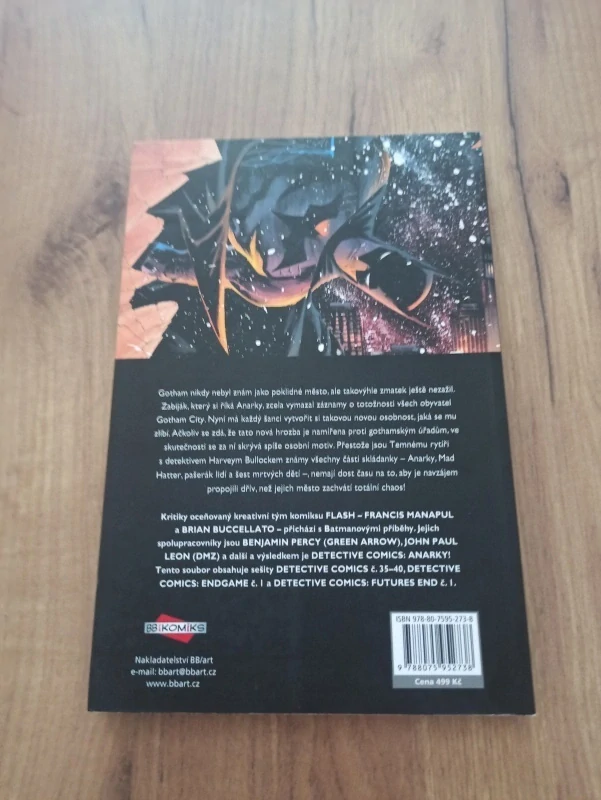 BRIAN BUCCELLATO, FRANCIS MANAPUL, BENJAMIN PERCY - Batman: Detective Comics 7. - Anarky