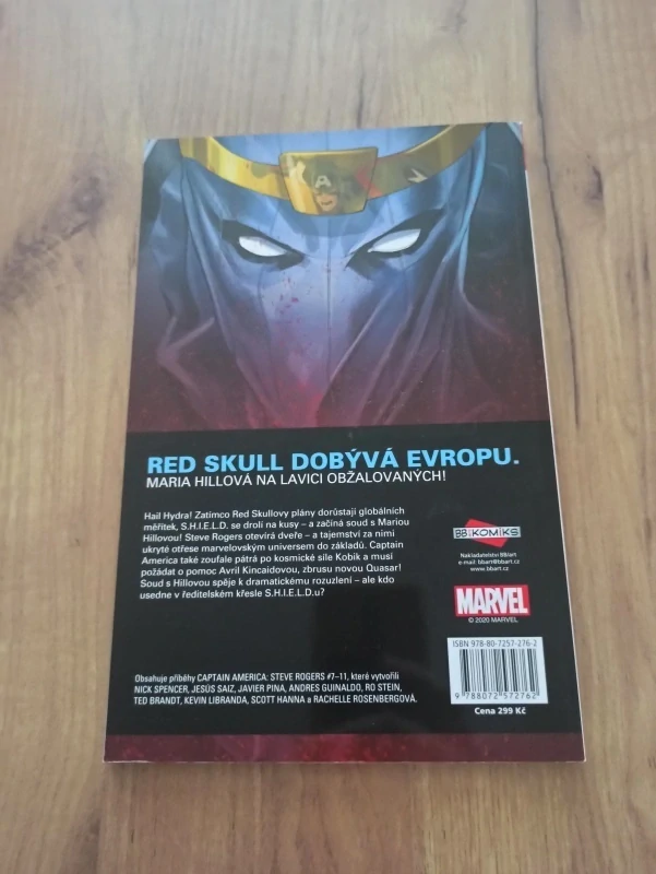 NICK SPENCER - Captain America: Steve Rogers 2. - Maria Hillová před soudem