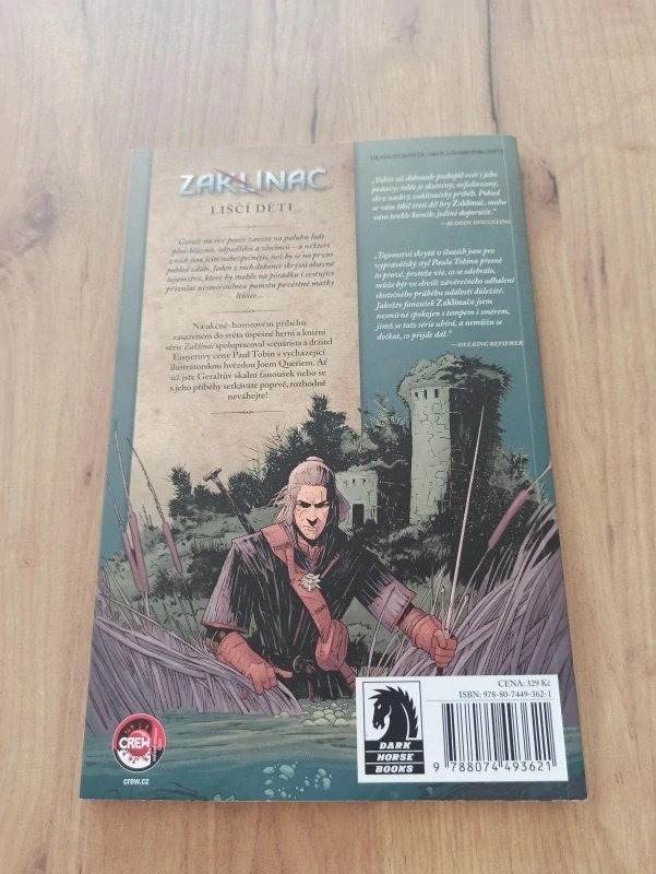 PAUL TOBIN - Zaklínač - grafický román 2. - Liščí děti