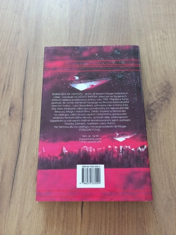 TIMOTHY ZAHN - Star Wars - Thrawnova trilogie 2. - Temná síla na vzestupu