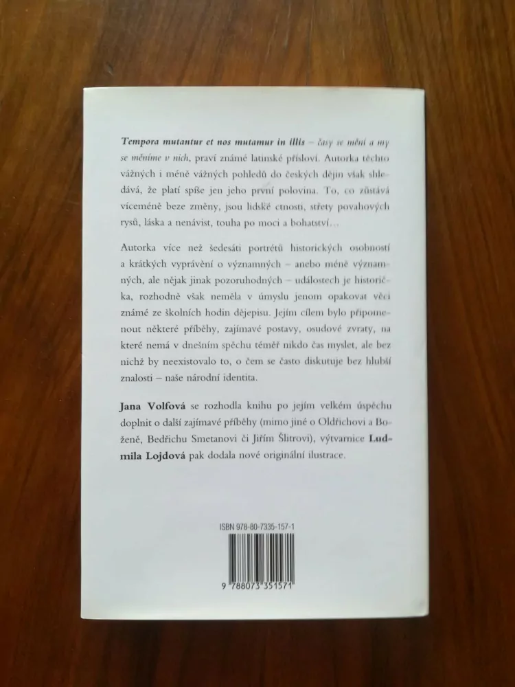 JANA VOLFOVÁ - Českých dějin hrátky ošidné