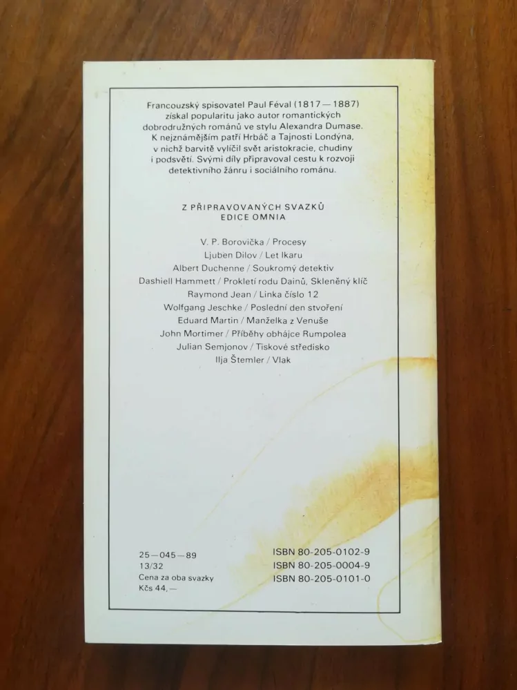 PAUL FÉVAL - Tajnosti Londýna II - část 3-4