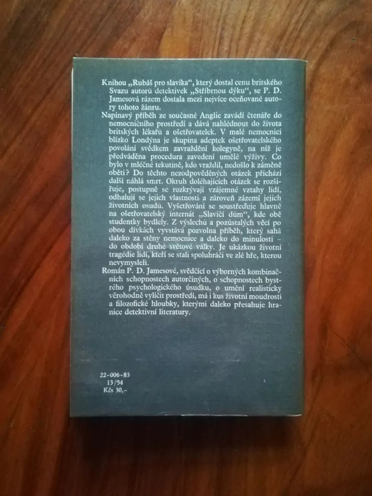 P. D. JAMES - Rubáš pro slavíka