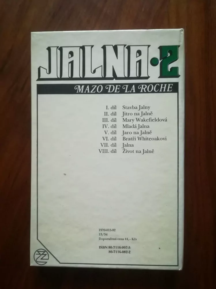 MAZO DE LA ROCHE - Jitro na Jalně