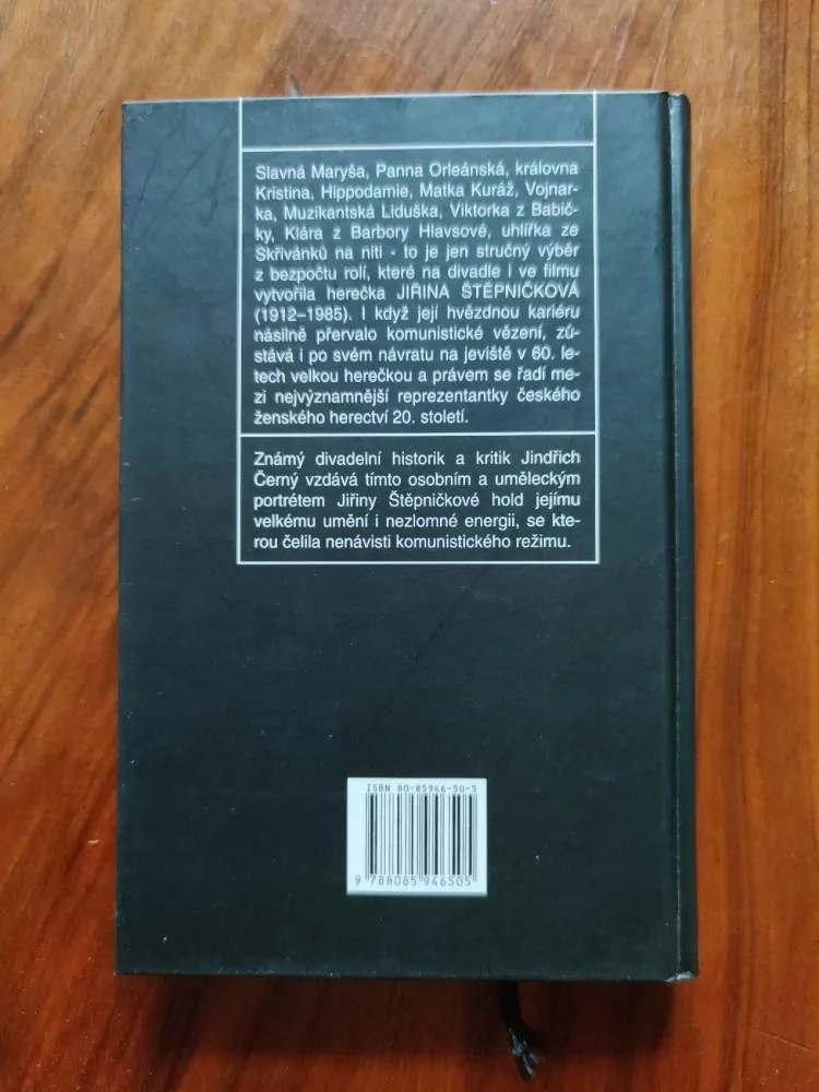 JINDŘICH ČERNÝ - Jiřina Štěpničková
