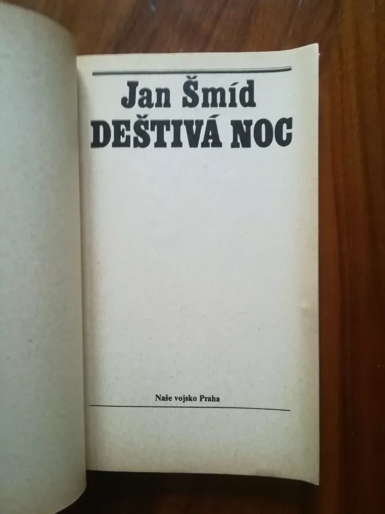 Jan Šmíd - Deštivá noc