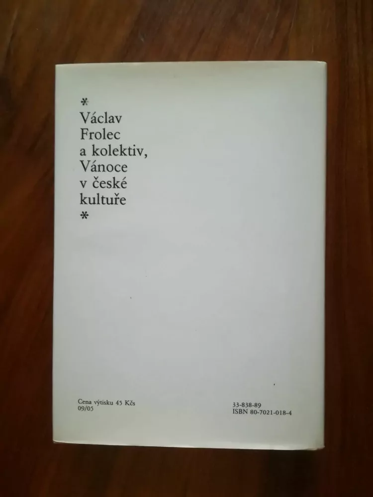 VÁCLAV FROLEC a kolektiv - Vánoce v české kultuře