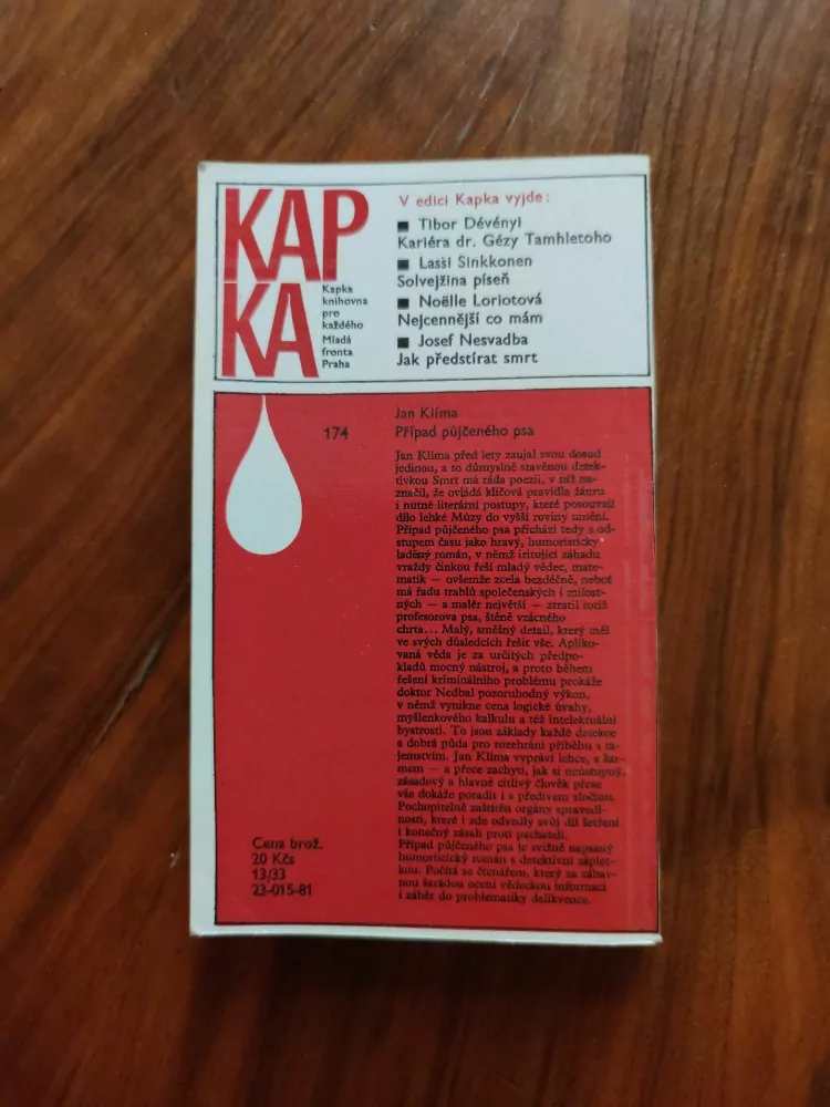 JAN KLÍMA - Případ půjčeného psa