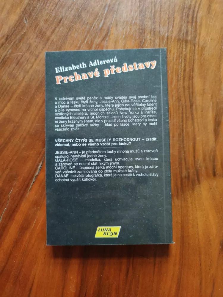 ELIZABETH ADLER - Prchavé představy