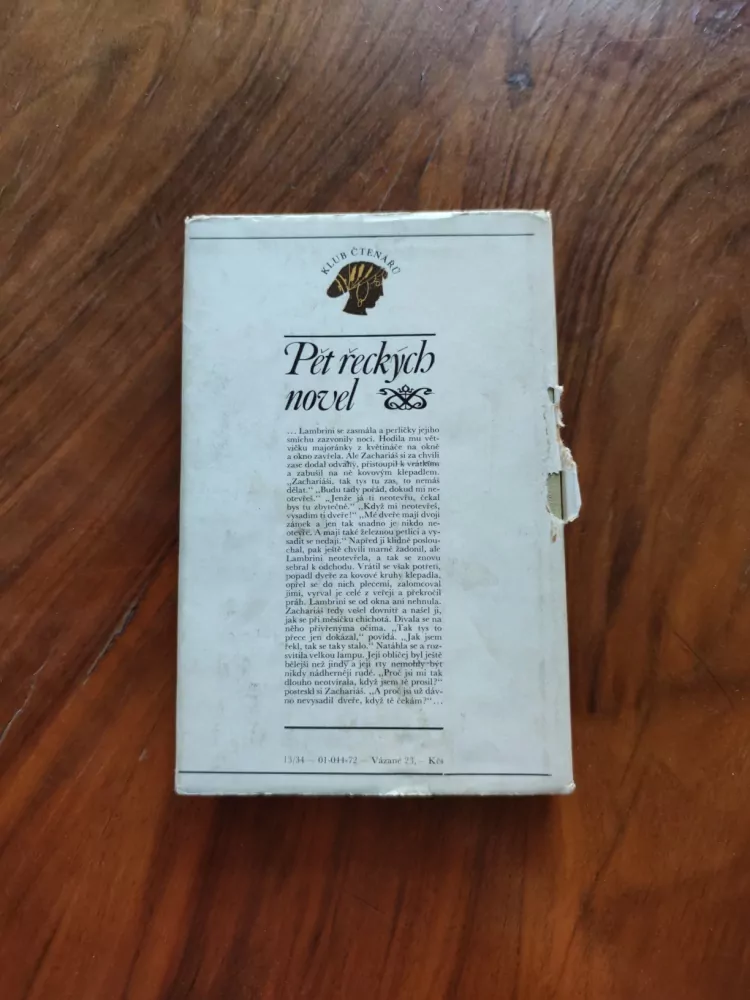 VASILIS VASILIKOS a jiní - Pět řeckých novel