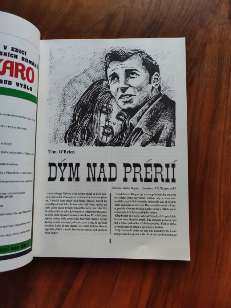 Tim O´Brien - Dým nad prérií