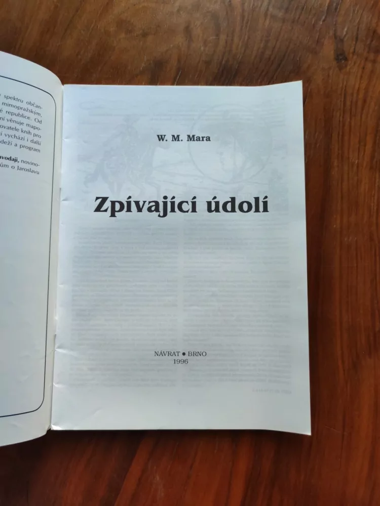 W. M. MARA - Zpívající údolí