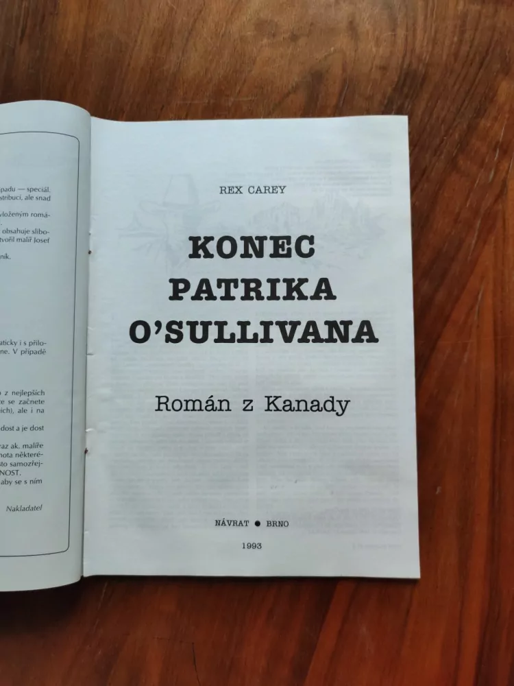 REX CARREY - Konec Patrika O'Sullivana