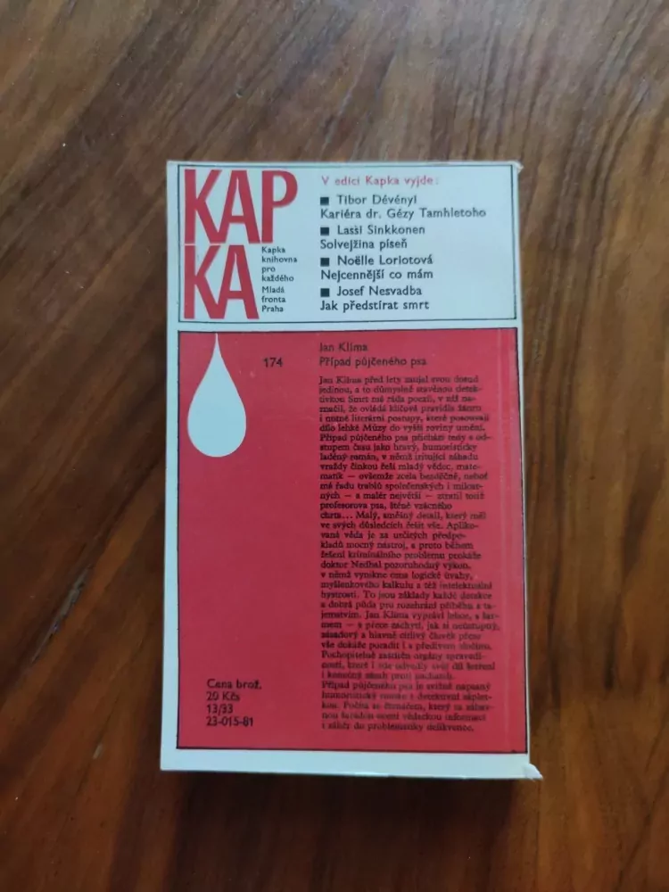 JAN KLÍMA - Případ půjčeného psa