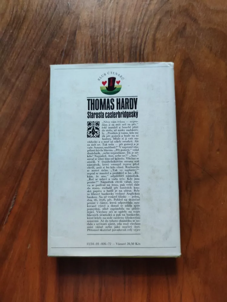 THOMAS HARDY - Starosta casterbridgeský