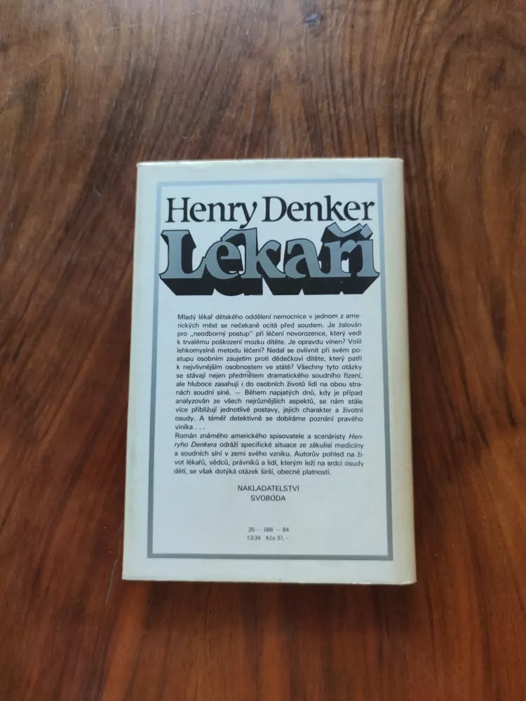 HENRY DENKER - Lékaři