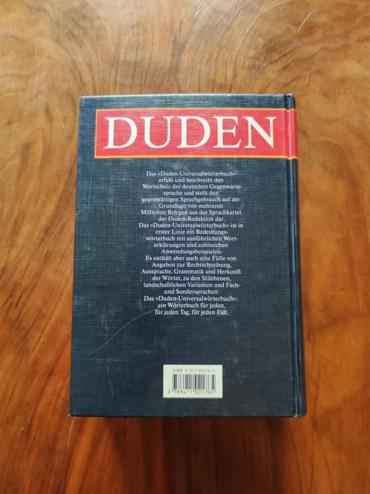 GÜNTHER  DROSDOWSKI - Duden Deutsches Universalwörterbuch A-Z