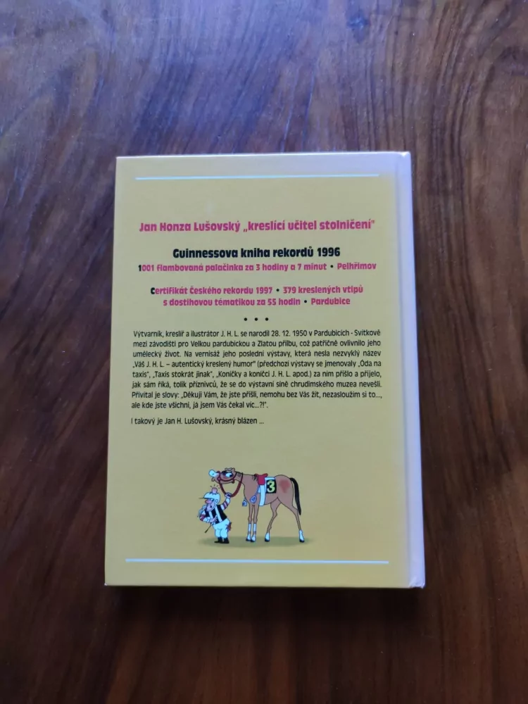 JAN HONZA LUŠOVSKÝ - Autentický a exhibiční kreslený humor