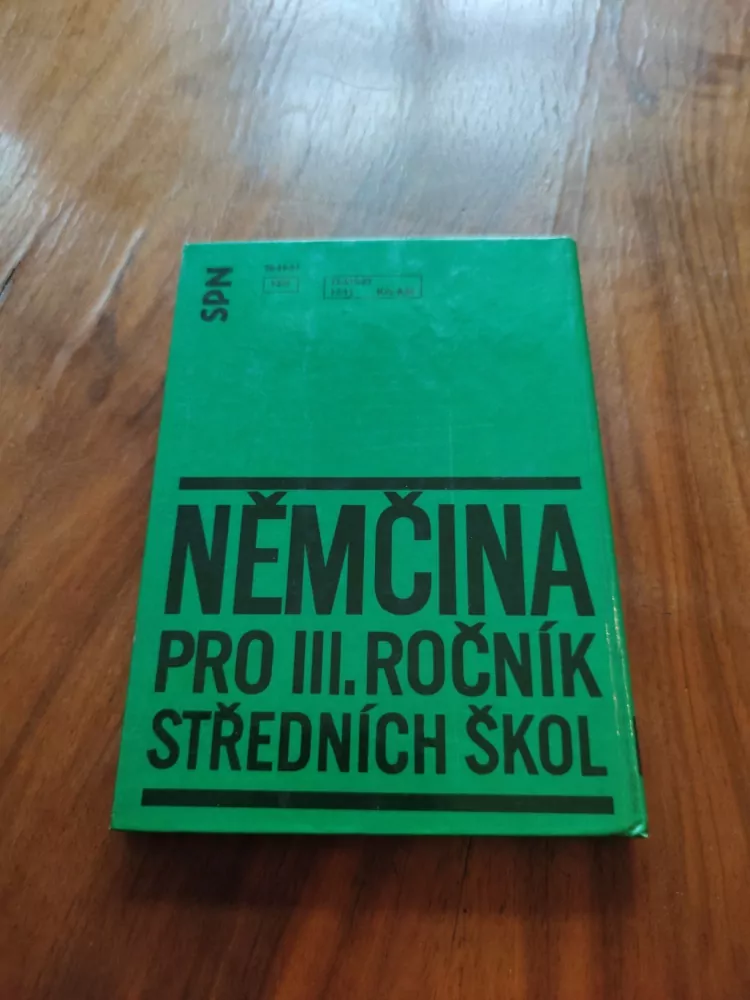 ŠTEPÁN ZAPLETAL, KAREL JUNGWIRTH, JAROSLAV HAUPT - Němčina pro III. ročník středních škol
