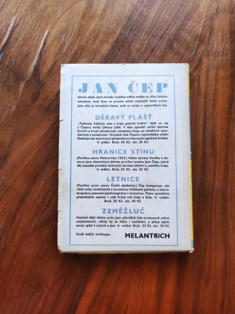 JAN ČEP - Modrá a zlatá
