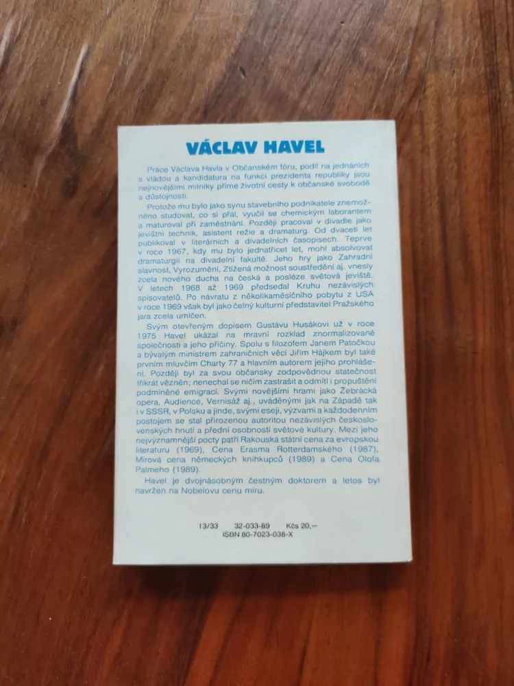 VÁCLAV HAVEL - Dálkový výslech