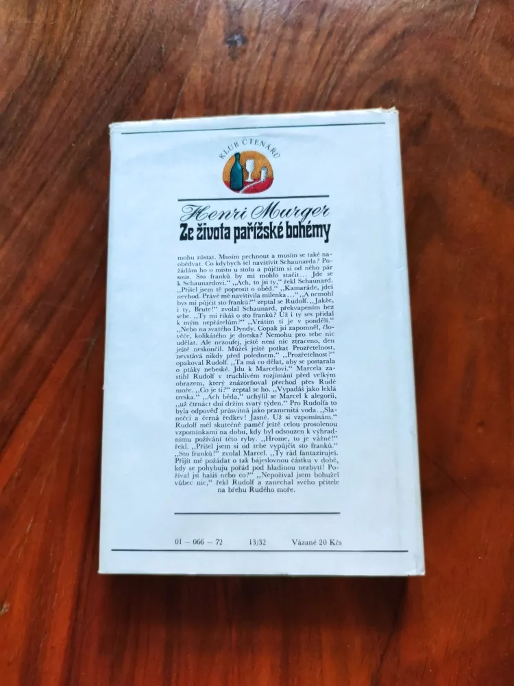 HENRI MURGER - Ze života pařížské bohémy