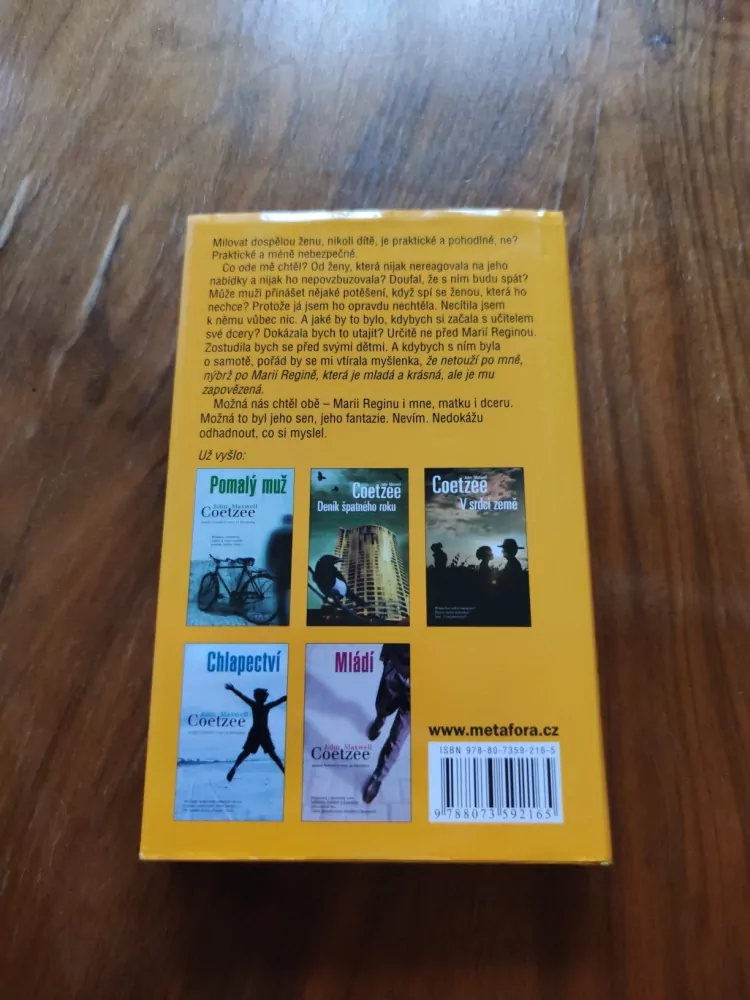 JOHN MAXWELL COETZEE - Zrání