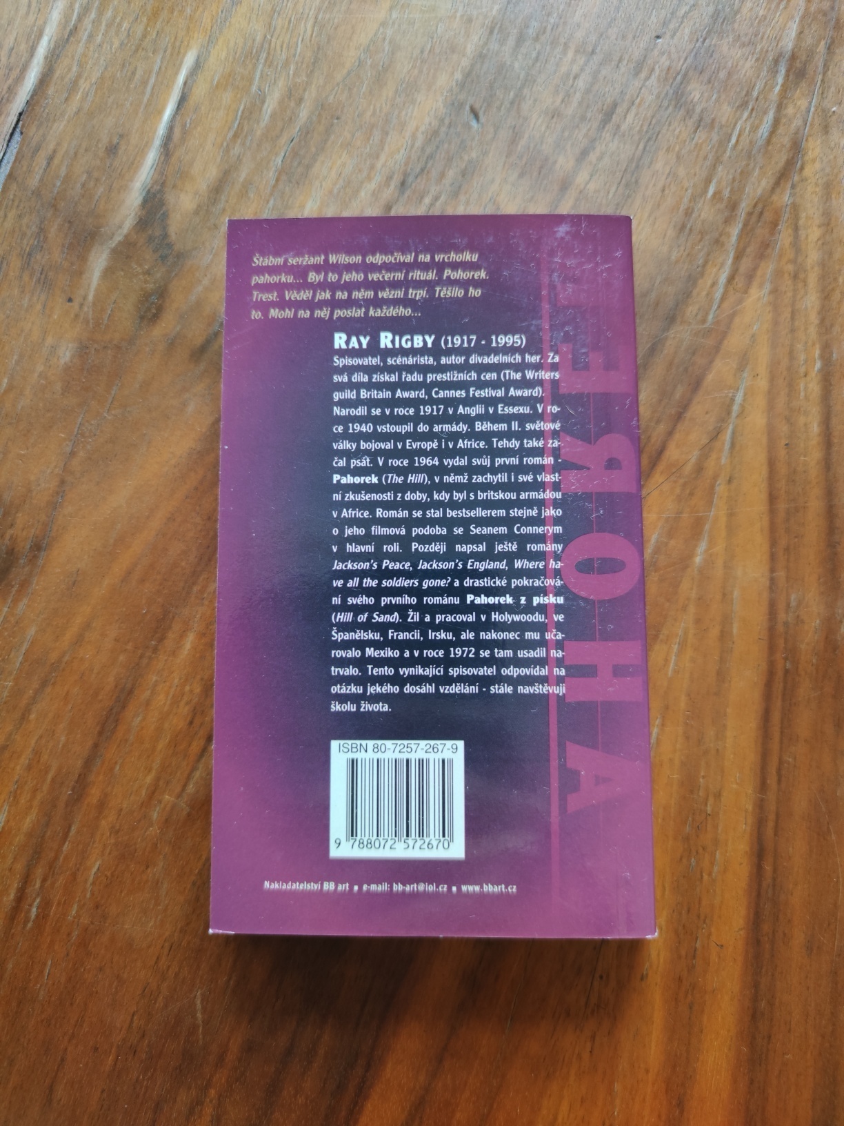 RAY RIGBY - Pahorek z písku