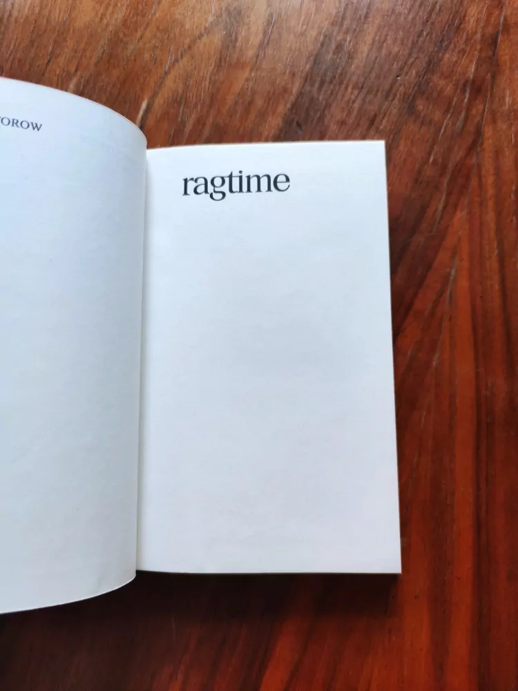 E. L. DOCTOROW - Ragtime