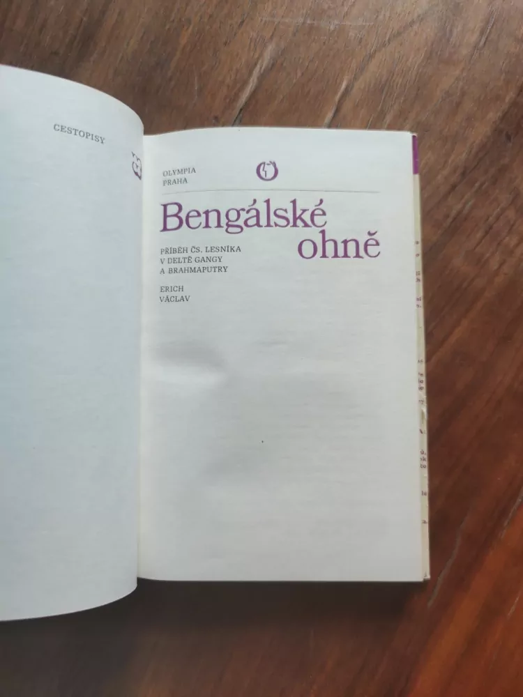 ERICH VÁCLAV - Bengálské ohně