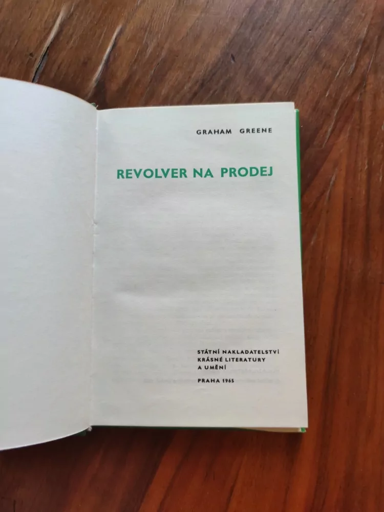 GRAHAM GREENE - Revolver na prodej