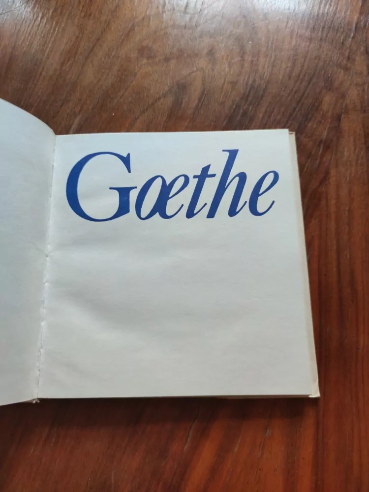 JOHANN WOLFGANG GOETHE - Johann Wolfgang Goethe – Výbor z poezie