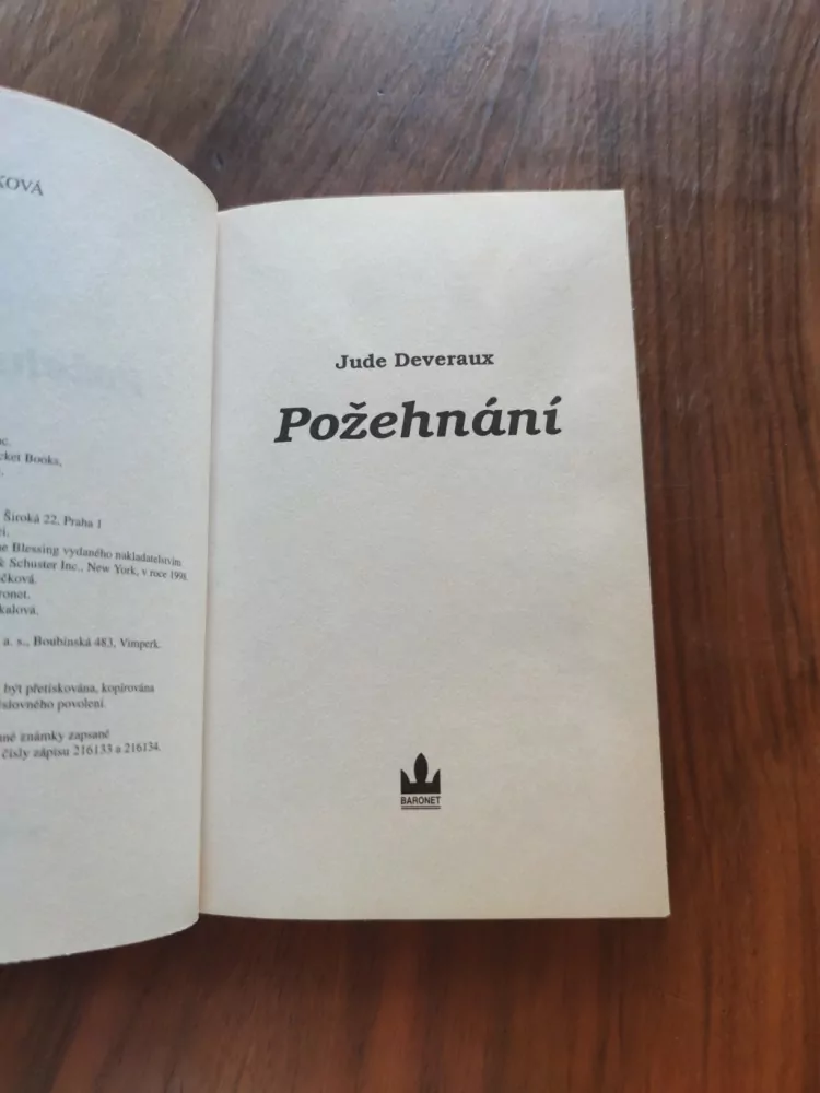 JUDE DEVERAUX - Požehnání