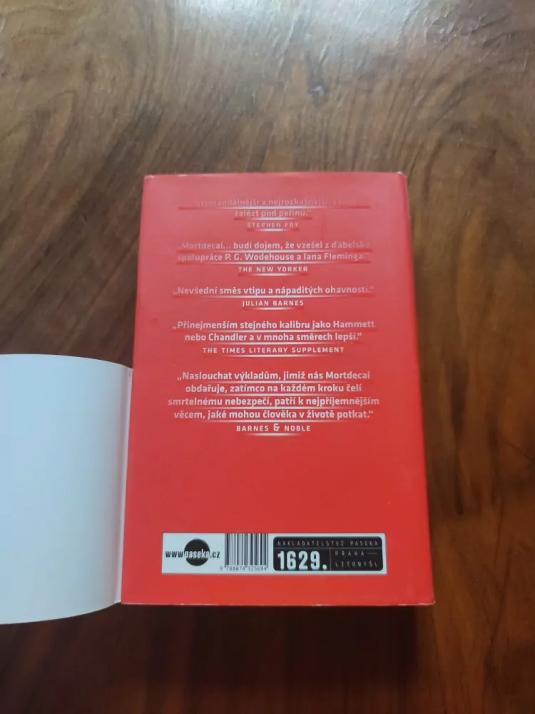 KYRIL BONFIGLIOLI - Mortdecaiův záhadný případ s knírem