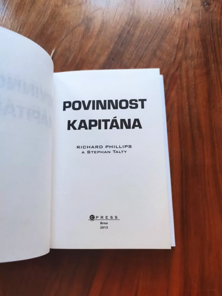 RICHARD PHILLIPS, STEPHEN TALTY - Povinnost kapitána