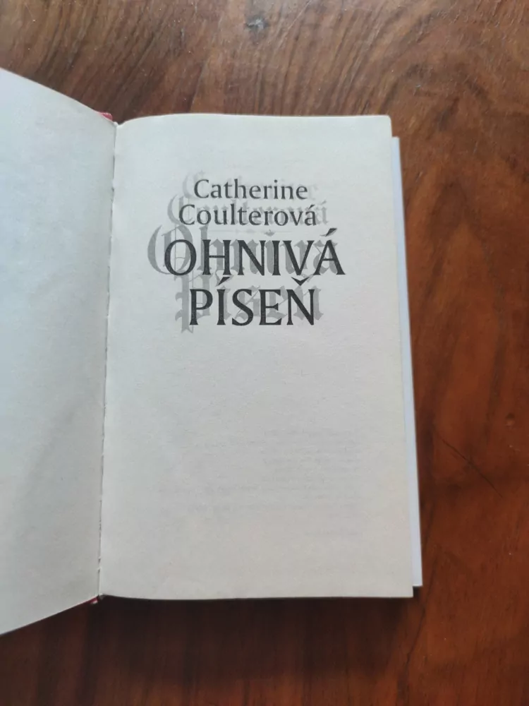 CATHERINE COULTER - Ohnivá píseň