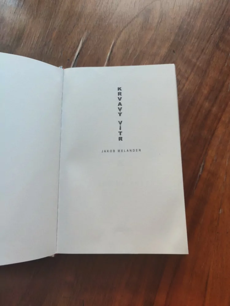 JAKOB MELANDER - Krvavý vítr