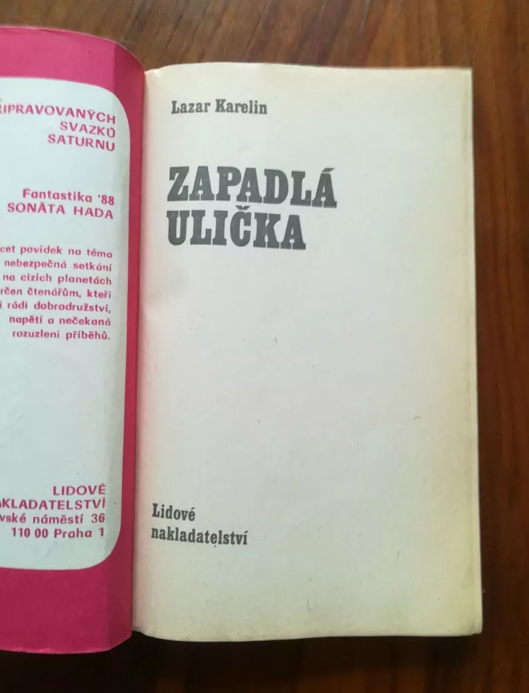 LAZAR VIKTOROVIČ KARELIN - Zapadlá ulička