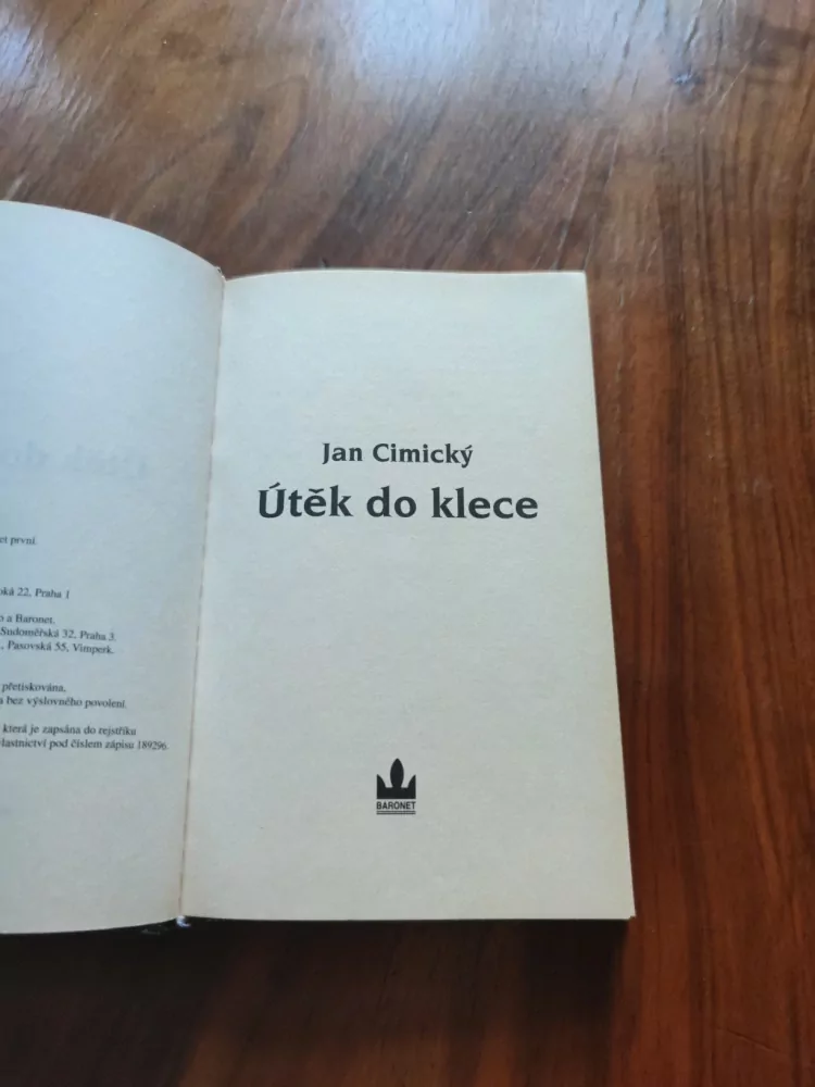 JAN CIMICKÝ - Útěk do klece