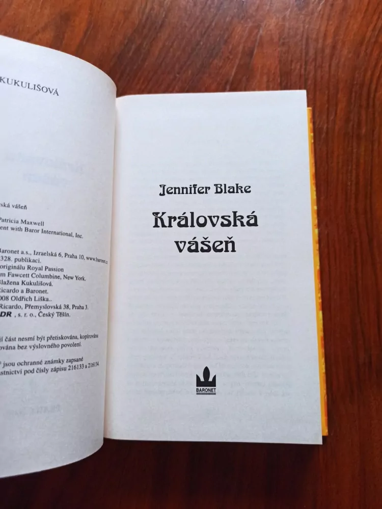 JENNIFER BLAKE - Královská vášeň