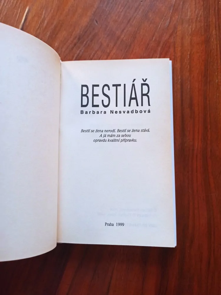 BARBARA NESVADBOVÁ - Bestiář