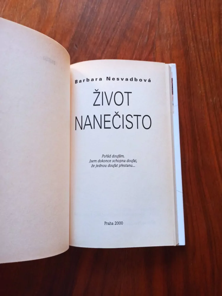 BARBARA NESVADBOVÁ - Život nanečisto
